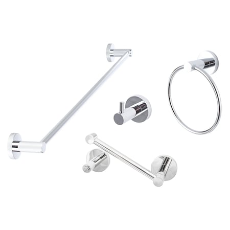 Sure-Loc Hardware Sure-Loc Hardware Lugano Series Bath Set, Two Post Pivot, Polished Chrome LG-SET-PH2PV 26